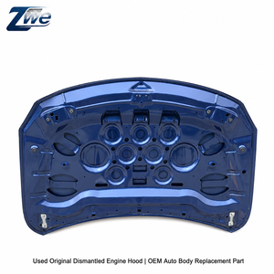 Capot moteur d'origine en aluminium démonté pour Mercedes-Benz <span class=keywords><strong>GLA</strong></span> X156 2015-2019 OE 1568800057 <span class=keywords><strong>45</strong></span> AMG Qualité Premium Certifié DOT - Product Image 2