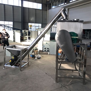 Máy trộn bột thép không gỉ kiểu băng tải mini, máy trộn bột và hạt dạng băng tải 100kg, máy trộn gia vị, bột ớt đạt chuẩn thực phẩm - Product Image 6