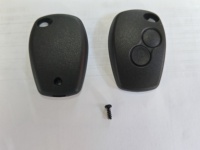 Pour couvercle de clé de voiture ABS incliné à 2 touches sans prise Embryo -307 VA2 pour Renault incliné