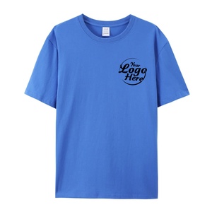 T-shirt en coton tricoté uni pour homme, coupe ample et respirante, personnalisable, grande taille, impression numérique - Product Image 4