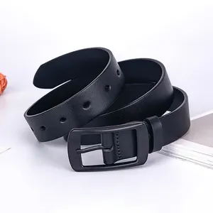 Ceinture en cuir véritable de vache pour femmes, accessoire pour dames, tendance,