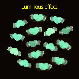 Nouveaux cabochons lumineux en résine douce pour accessoires de nail art, bijoux DIY et décoration artisanale - Product Image 3