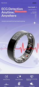 Bague intelligente pour hommes et femmes, étanche, fabriquée en Chine, bracelet de sport, tracker de santé, bague multifonctionnelle de luxe - Product Image 4