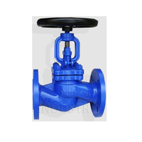 Vannes à soupape en acier moulé DIN PN16/PN25/PN40 DN15-DN400 de haute performance pour l'industrie pétrochimique, les fibres chimiques et les textiles