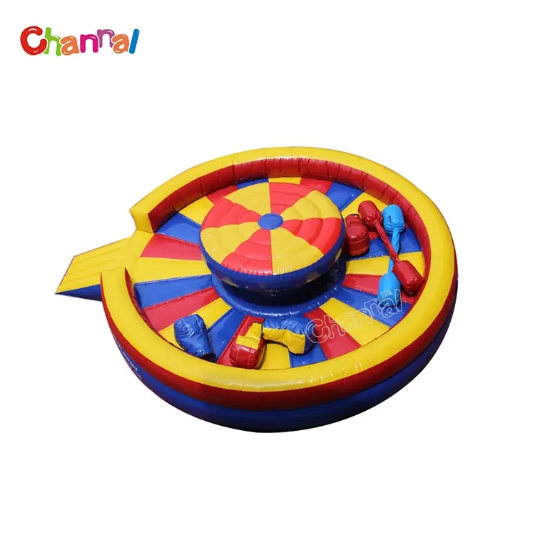 Trẻ Em Ngoài Trời Inflatable Jousting Arena Fighting Games Dành Cho Người Lớn Inflatable Gladiator Trò Chơi Thể Thao Jousting Trò Chơi