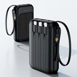 Station multifonctionnelle avec câble Chargeur <span class=keywords><strong>solaire</strong></span> Téléphone <span class=keywords><strong>Batterie</strong></span> Petites banques d'énergie 10000 Mah <span class=keywords><strong>Batterie</strong></span> <span class=keywords><strong>solaire</strong></span> - Product Image 1