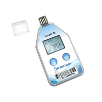 Registrador de Datos USB en Tiempo Real para Temperatura y Humedad, Monitor de Ambiente de Laboratorio, OEM ODM, Plástico, Informe en PDF