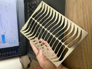 धातु स्टेंसिल स्टेनलेस स्टील स्टैंसिल स्केल टेम्पलेट ग्राफिक्स स्टेंसिल संख्या टेम्पलेट शासक - Product Image 6