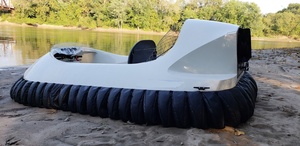 Luxury Hovercraft for Amusement and Rescue Hot Sale Inflatable Air <strong>Cushion</strong> Vessel for Water Sports