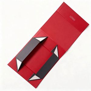 Custom Recycled Cardboard <b>Gift</b> <b>Boxes</b> Foldable Magnetic Closure Stamped Paperboard Eco-Friendly Stylish Packaging Paper Products - Product Image 3