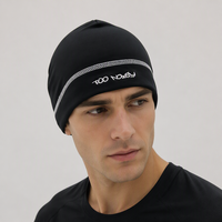 Bonnet unisexe en polyester de haute qualité pour l'hiver avec motif camouflage brodé en 3D pour la plage et les voyages