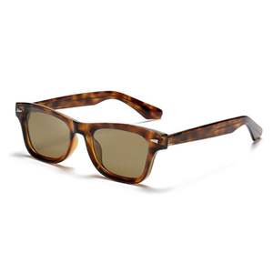 Gafas de Sol Polarizadas con Marco TR90 de Moda Retro 2025 con Logotipo Personalizado, Gafas de Sol Cuadradas con Remaches UV400 para Hombre y Mujer - Product Image 5