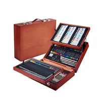 NEW Artsyfacts Deluxe Art Set In Wood Case ~ 131 pieces! - baby & kid stuff  - by owner - household sale - craigslist