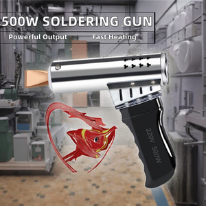 <span class=keywords><strong>Fer</strong></span> à <span class=keywords><strong>souder</strong></span> en cuivre haute puissance de type pistolet <span class=keywords><strong>500W</strong></span> à haute température avec entrée 110V-240V, temps de chauffe de 20 secondes pour la réparation automobile et le soudage - Product Image 2