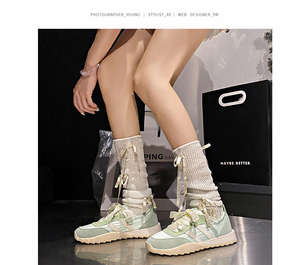 Baskets respirantes rétro pour femmes, personnalisables avec logo, vente en gros pour le printemps, l'été et l'automne, chaussures de course et de marche confortables - Product Image 5