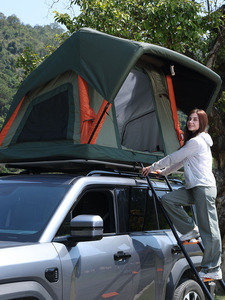 Carpa de Techo Inflable para SUV, Camuflaje de Verano, para Exteriores, Fácil de Instalar, Totalmente Automática, Ligera, de Apertura Rápida, Impermeable para Camping - Product Image 1