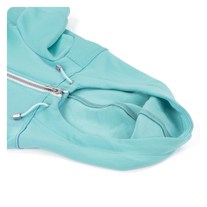 Chaqueta deportiva con capucha para mascotas, ropa de abrigo para mascotas, abrigo para perros multicolor con sombrero retráctil, ropa para mascotas a prueba de viento de ocio - Product Image 4