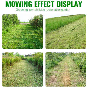 Livraison gratuite CE EPA machine de découpe d'herbe à moteur à essence avec chenilles en caoutchouc pour l'agriculture télécommande robot <span class=keywords><strong>tondeuse</strong></span> à gazon - Product Image 6