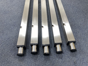 Nhà Hàng nhà bếp thiết bị nhà bếp đảo bảng ngũ giác bàn làm việc có thể điều chỉnh bàn làm việc với backsplash cho hội thảo - Product Image 4