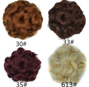 Cinta de goma sintética rizada vigorosa <span class=keywords><strong>para</strong></span> moño, postizo de 9 Flores, extensión de cabello, moldeadores de <span class=keywords><strong>pelo</strong></span> de novia de alta temperatura - Product Image 5