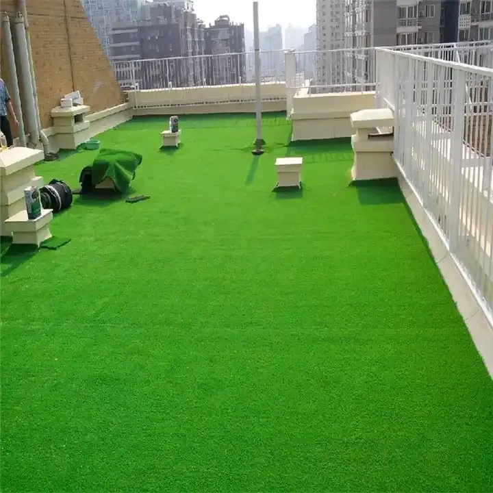 Landscaping outdoor play green grass carpet artificial grass 40mm natural for garden indoor artificial grass
