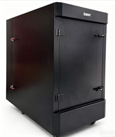 Armoire insonorisée pour réseau 37U, rack de serveur 19 pouces, indice de protection IP20, acier SPCC avec revêtement en poudre