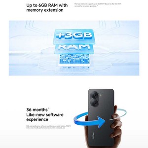 Smartphone Xiaomi 6,8 pouces FHD LCD, double SIM, processeur octa-core, Android 12, appareil photo arrière 48MP, téléphone mobile LTE - Product Image 2