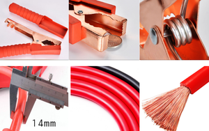 맞춤형 200A 300A <span class=keywords><strong>500A</strong></span> 600A 800A 1000A 1200A 점프 케이블 리드 부스터 케이블 - Product Image 2