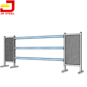 Supporti per Ostacoli da Salto Equestre in Alluminio con Logo Personalizzato - Product Image 2