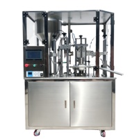 Machine de scellage semi-automatique rotative pour tubes de dentifrice, tubes en plastique et tubes en aluminium