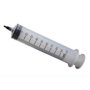 <span class=keywords><strong>100ML</strong></span> <span class=keywords><strong>Seringue</strong></span> à vis en plastique <span class=keywords><strong>sans</strong></span> <span class=keywords><strong>aiguille</strong></span> à usage domestique Distribution industrielle Bouchon d'injection de liquide à poussée manuelle Pièces de rechange pour baril en vrac - Product Image 1