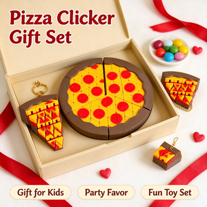 Jouet anti-stress en forme de pizza imprimé en 3D FUSEJOY - Product Image 1