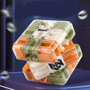 Giáo Dục Giảm Căng Thẳng khối lập phương đồ chơi logic đào tạo Câu Đố khối bóng 3D với chế độ cạnh tranh nhiều người chơi mê cung trò chơi chiến đấu khối lập phương - Product Image 4