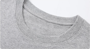 180GSM Cotton Loose Fit Crew Neck T shirt Casual <b>Tshirt</b> with Custom Logo Soft Comfort T-shirt - Product Image 4