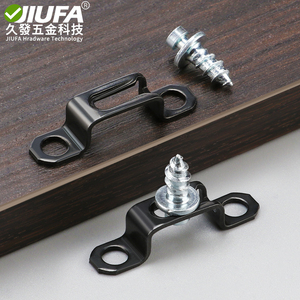 Jiufa Concealed Connector 2 In 1 Furniture Hardware For Woodworking <b>Shelf</b> Support - Product Image 1