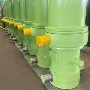 Vérin hydraulique télescopique <span class=keywords><strong>FC</strong></span> haute stabilité, 4 étapes, simple effet, avec garantie de 14 mois pour camion benne - Product Image 2