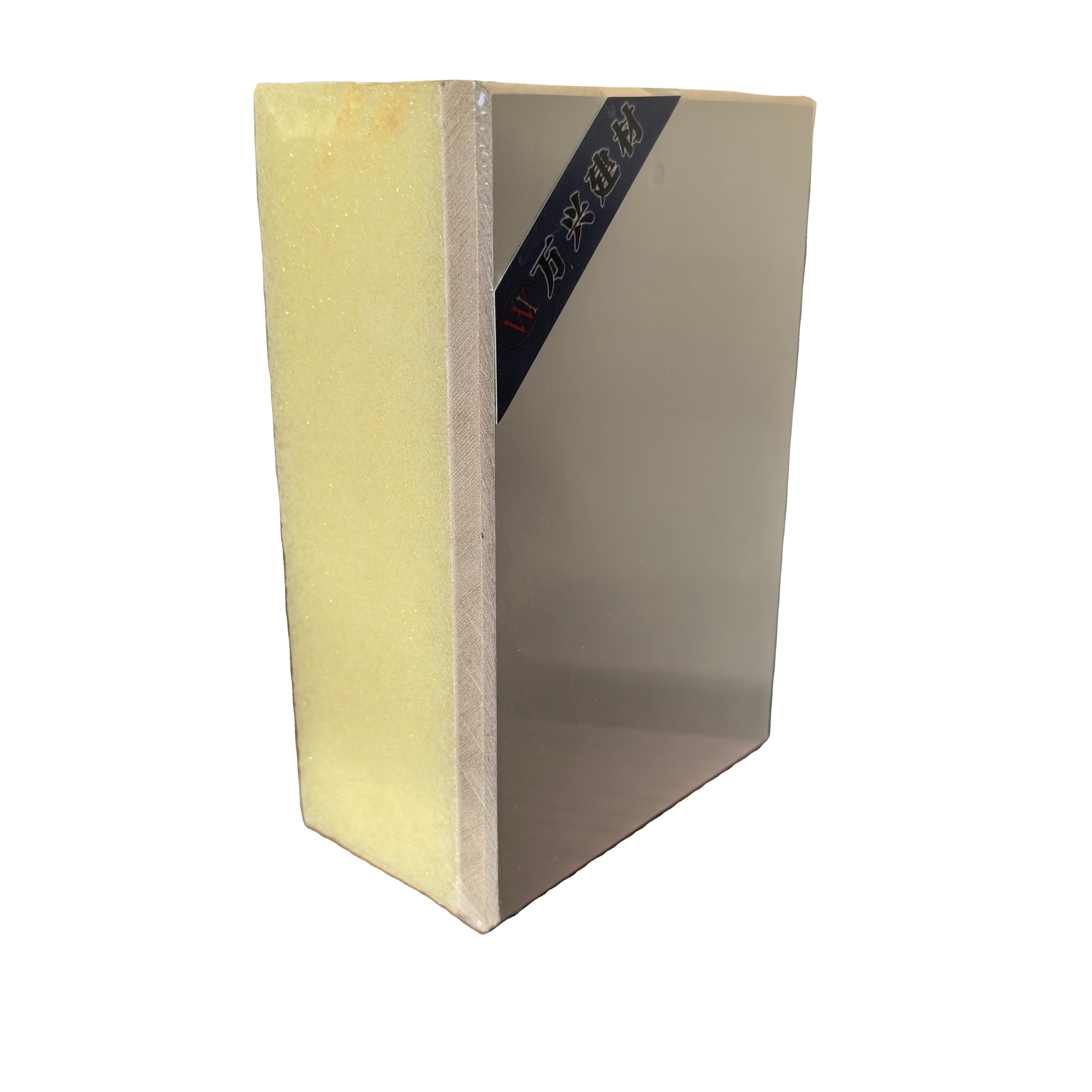 Real Stone Rock Wool Sandwich Panel Non-Asbestos Fibre Cement Calcium Silicate for Exterior Wall Insulation for Hotels Villas