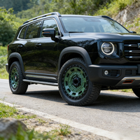 Jantes en alliage forgé sur mesure de style mécanique, couleur vert militaire, tout-terrain, 17, 18, 19 pouces, 6x114.3, 6x130, 6x139.7 pour Haval H9