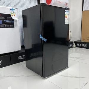 Mini Bar Fridge Single Door 108L <b>Refrigerator</b> Household and Hotel Use Cooling BCD-108 Black Color A+++ Class Single Door Fridge - Product Image 2