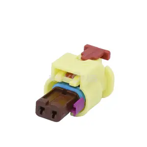 2 polos 5K0973323 uuitable para ololf ingingdu Sensor de colisión lateral conector de inyector de combustible