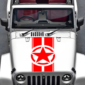 Para Jeep Renegade Patriot Wrangler JK L TJ Trail Hawk <span class=keywords><strong>Rubicon</strong></span>, accesorios de afinación, capó de coche de 1 año, calcomanías de vinilo DIY, pegatinas de coche - Product Image 5