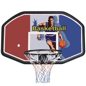 Tablero de <span class=keywords><strong>baloncesto</strong></span> simple tipo suelo ajustable profesional Tablero trasero de PE móvil y de elevación para tiros de pared - Product Image 1