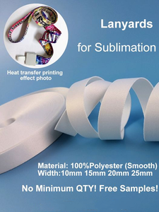 Chất lượng cao cấp A và lớp <span class=keywords><strong>AA</strong></span> thăng hoa dây buộc Trắng - Product Image 5