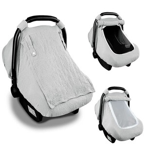 Funda para Asiento de Coche para Bebé con Ventana de Malla Transpirable, Funda Protectora para Asiento de Coche Infantil a Prueba de Viento, Cubierta para Asiento de Coche Anti-Patadas, Cubierta de Lactancia 2 en 1 - Product Image 6