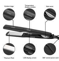 MK-101 Nouveau Style Kératine 230 ℃ Lisseur de cheveux professionnel 2 en 1 Pro Nano Titanium avec logo personnalisé