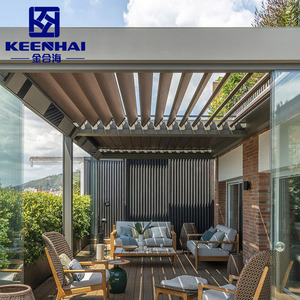 Fournisseur chinois pergola préfabriquée serre de culture en intérieur véranda préfabriquée en aluminium - Product Image 6