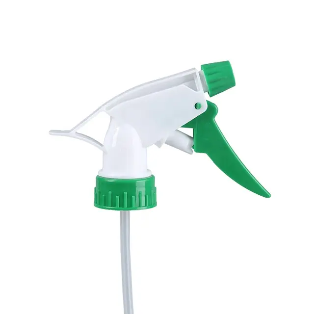 Plastic trigger spray pump 28/400 water spray pump 28/410 green color trigger sprayer