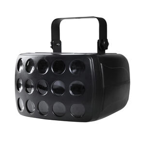 Lámpara láser de luz de mariposa, efecto de escenario colorido LED de 3 capas para DJ Disco, proyector de iluminación elegante, uso en escenario - Product Image 5