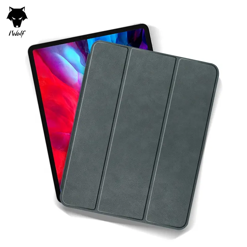 2022 Nieuwe Ontwerp Afneembare Magnetische Case Synthetisch Pu Leather Cases Voor Ipad Air 5 4 3 Case Covers Met Potlood houder