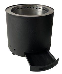 Brasero Personalizado para Acampar y Jardín, Brasero sin Humo de 19 Pulgadas, <span class=keywords><strong>Chimenea</strong></span> de Leña de <span class=keywords><strong>Doble</strong></span> <span class=keywords><strong>Cara</strong></span> - Product Image 4